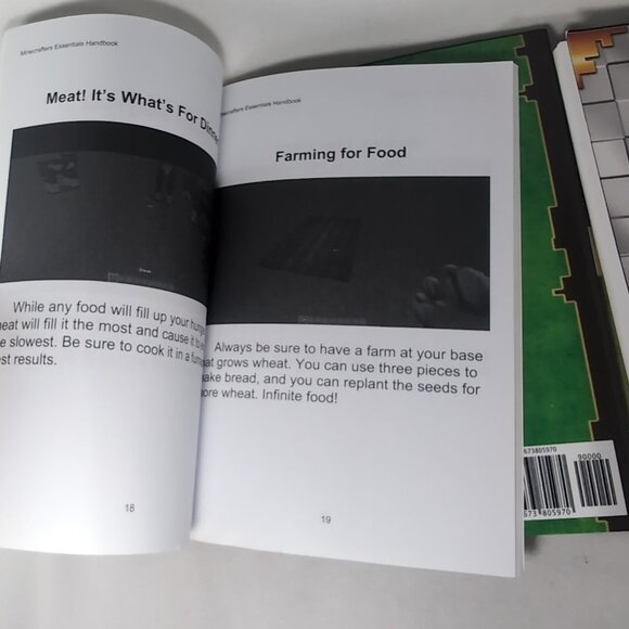 Minecraft 5 Lot Handbook Minecrafters Combat Redstone Essentials Ultimate Secret - Picture 8 of 16